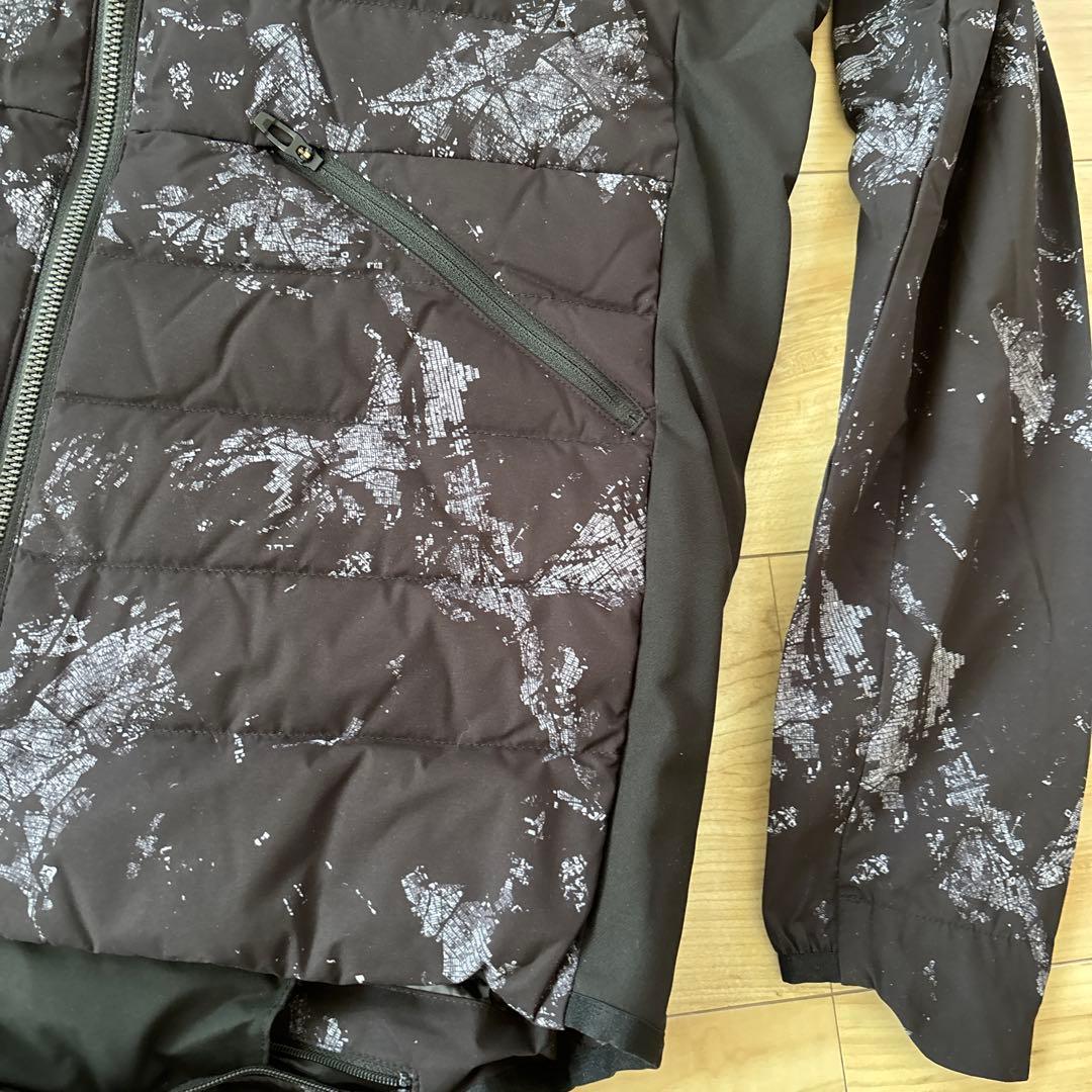 新品　オークリー　メンズ　アウター　ダウンベスト　ブラック　撥水　袖収納　L