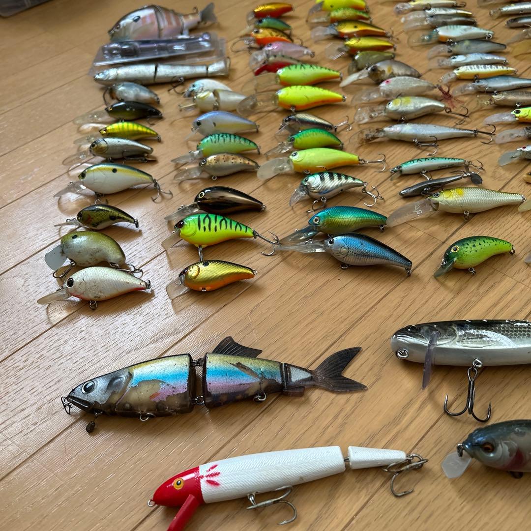 バス釣り引退セット　バス釣りルアーまとめ