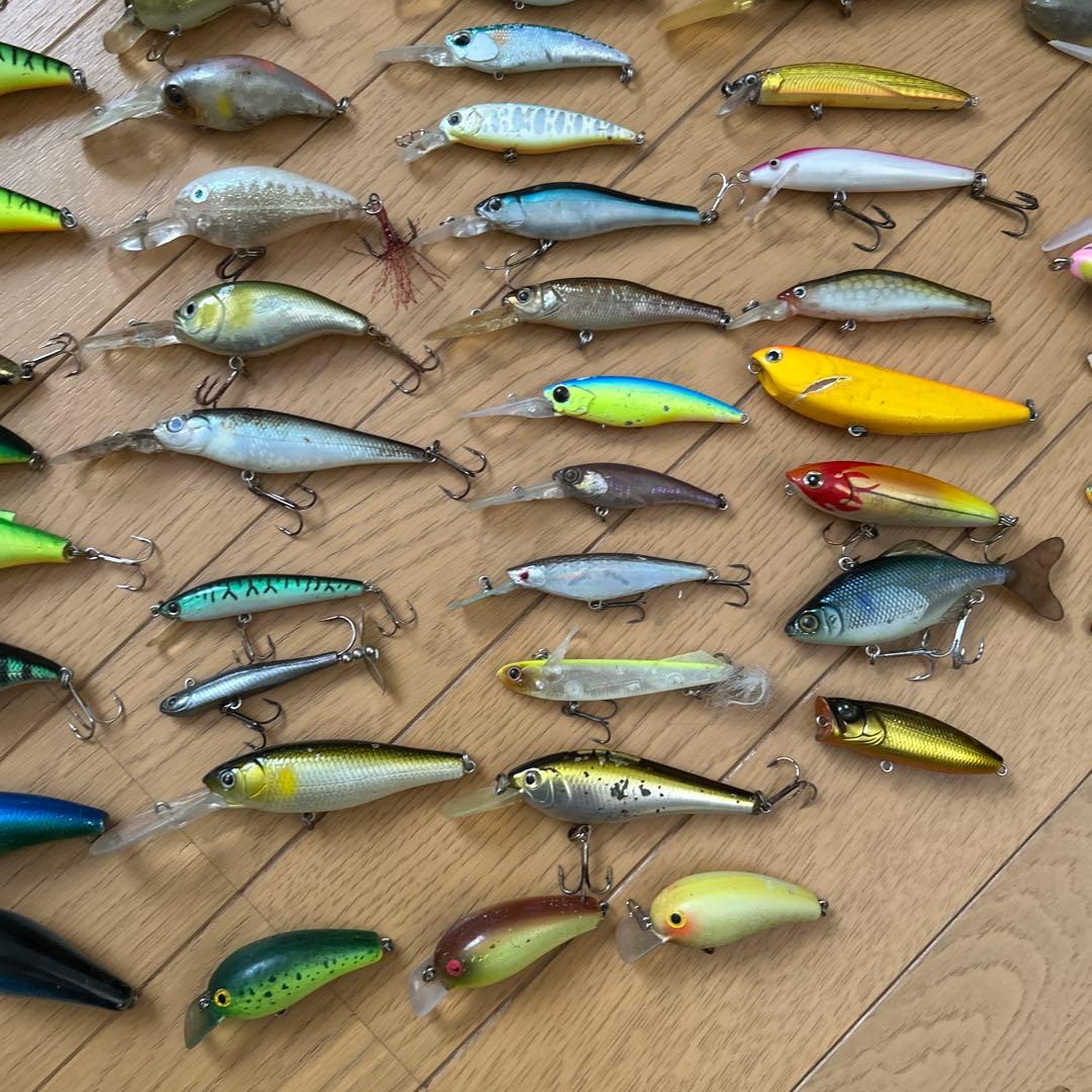 バス釣り引退セット　バス釣りルアーまとめ