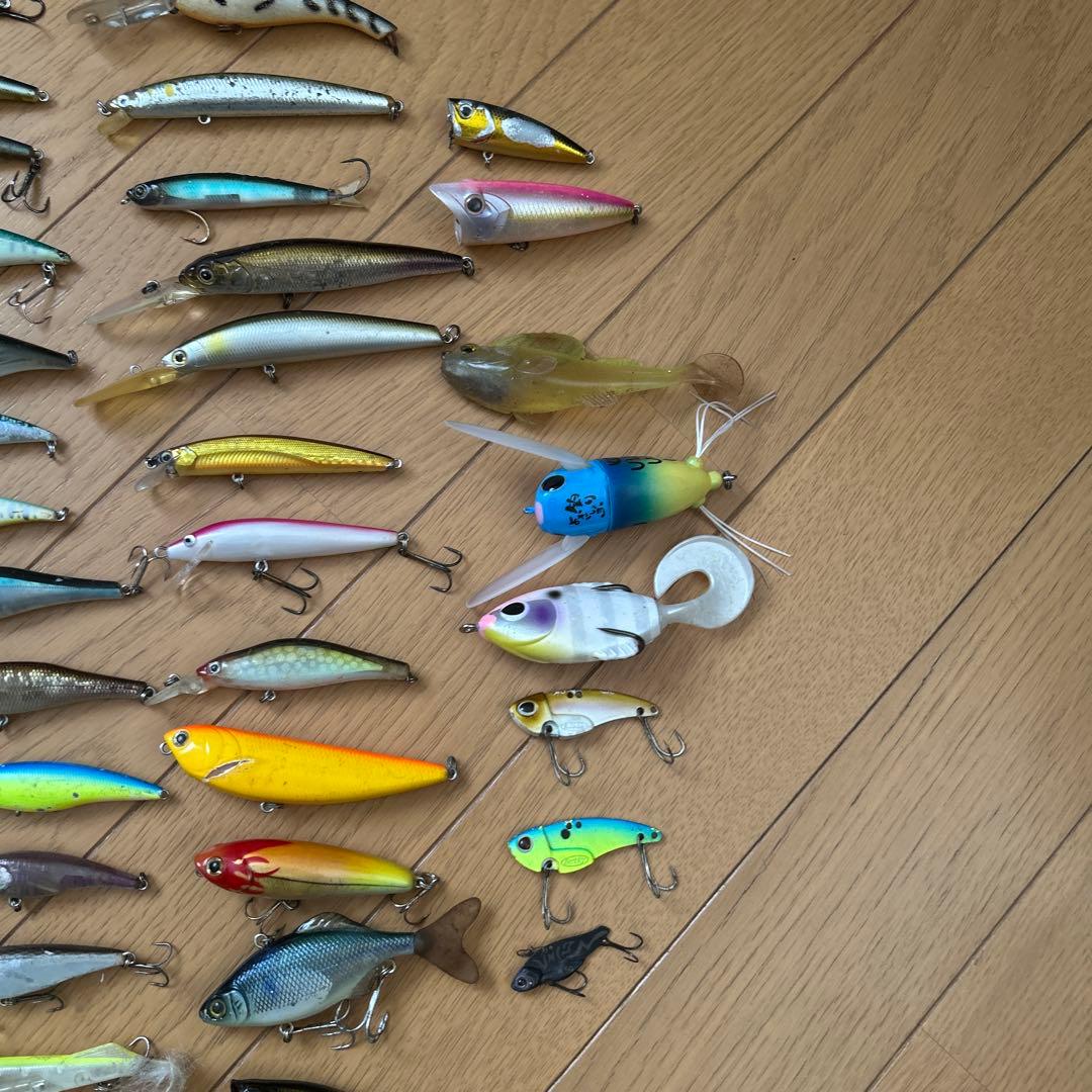 バス釣り引退セット　バス釣りルアーまとめ