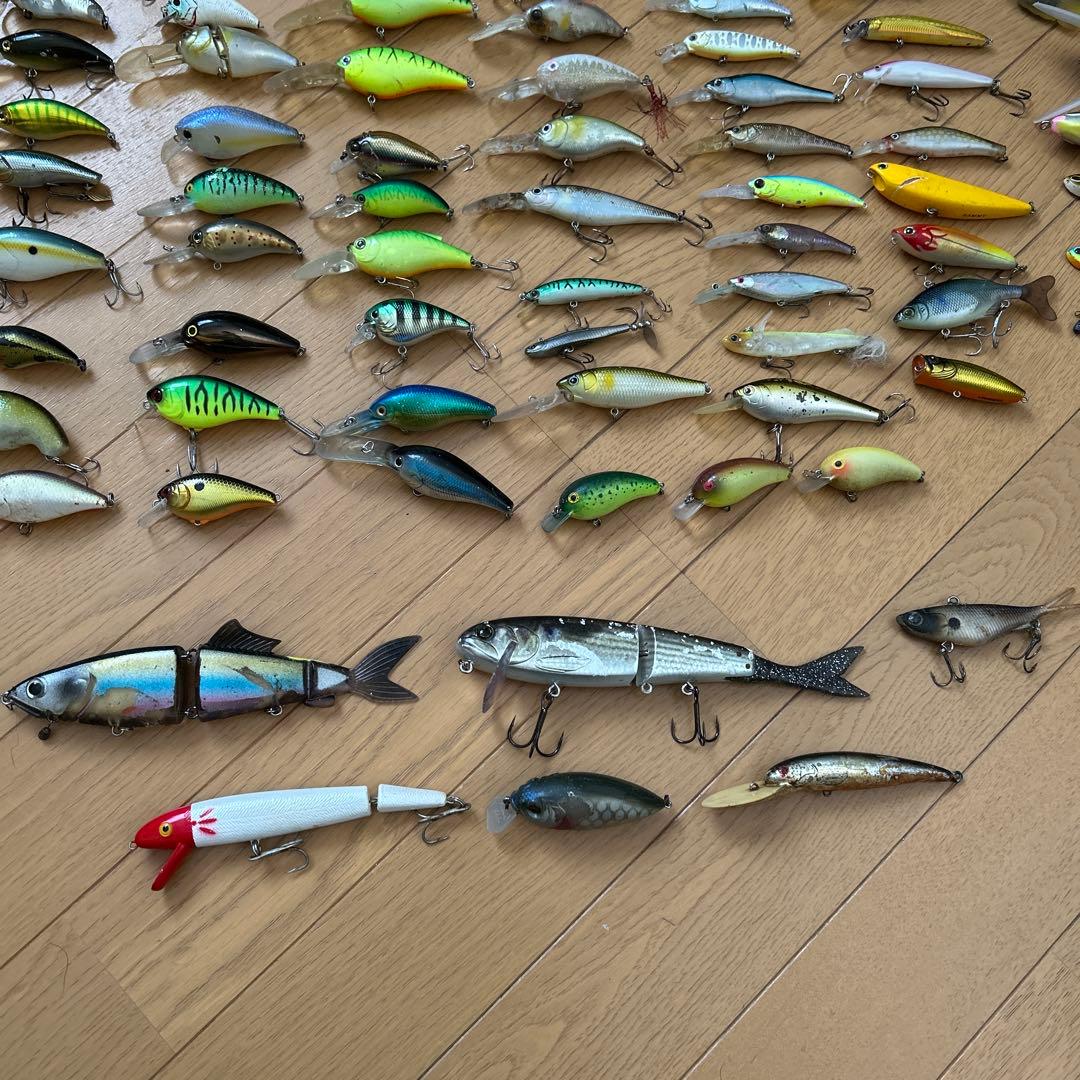 バス釣り引退セット　バス釣りルアーまとめ