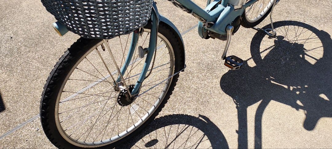 電動自転車 チャイルドシート付き　直接取引　ジャンク