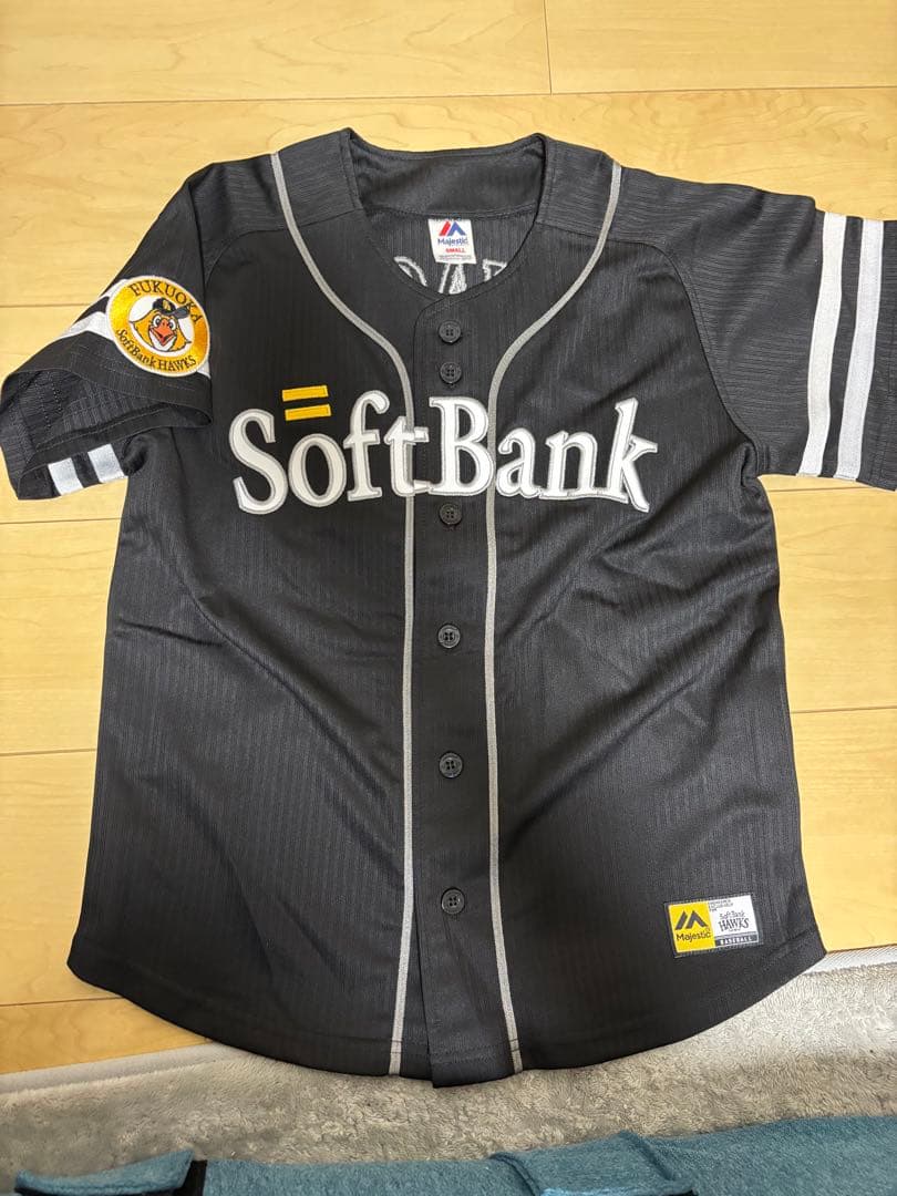福岡ソフトバンクホークス 柳田悠岐 ユニフォーム ビジター S