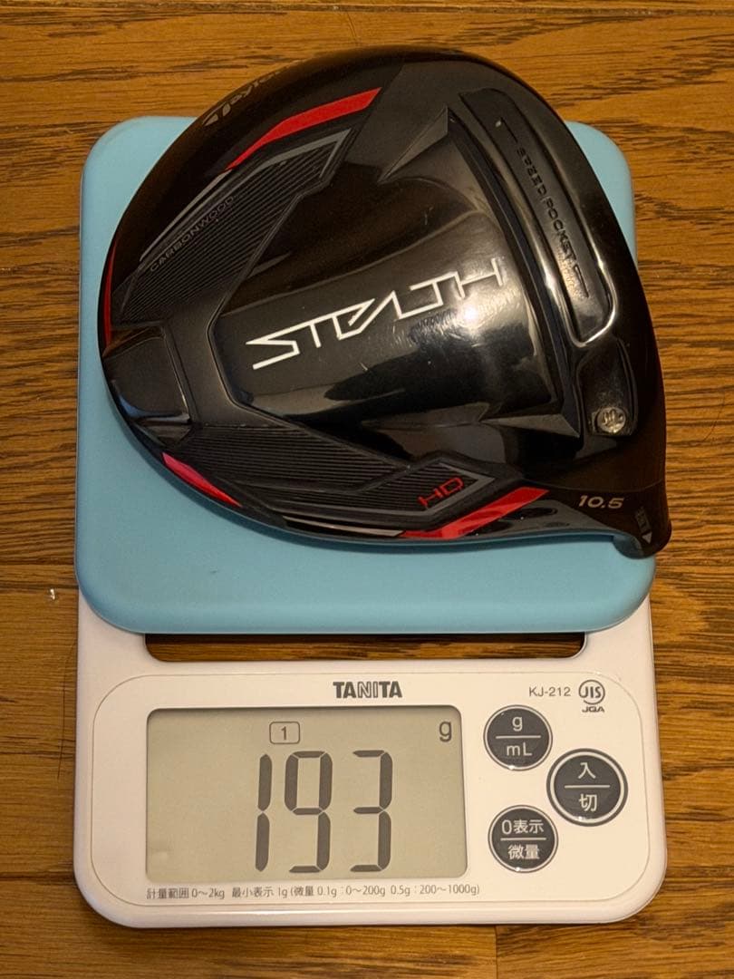 テーラーメイド ステルスHDドライバー 10.5度 ヘッドのみ