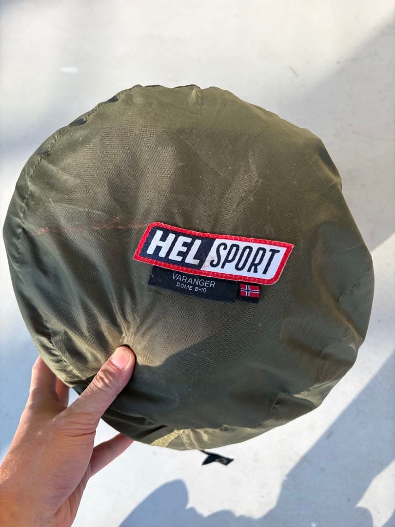 8〜10人 ヘルスポート Helsport バランゲルドームアウターテント