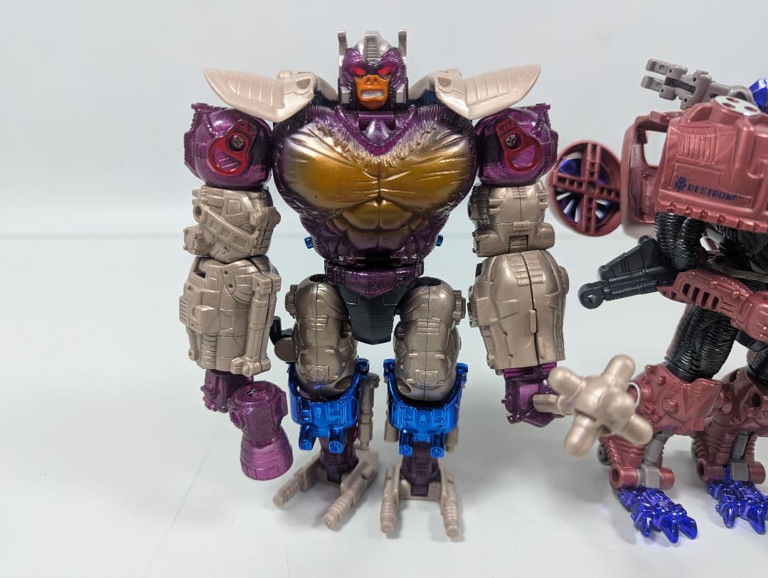 ■美品 2点 ビーストウォーズ メタルスコンボイ メガトロン■