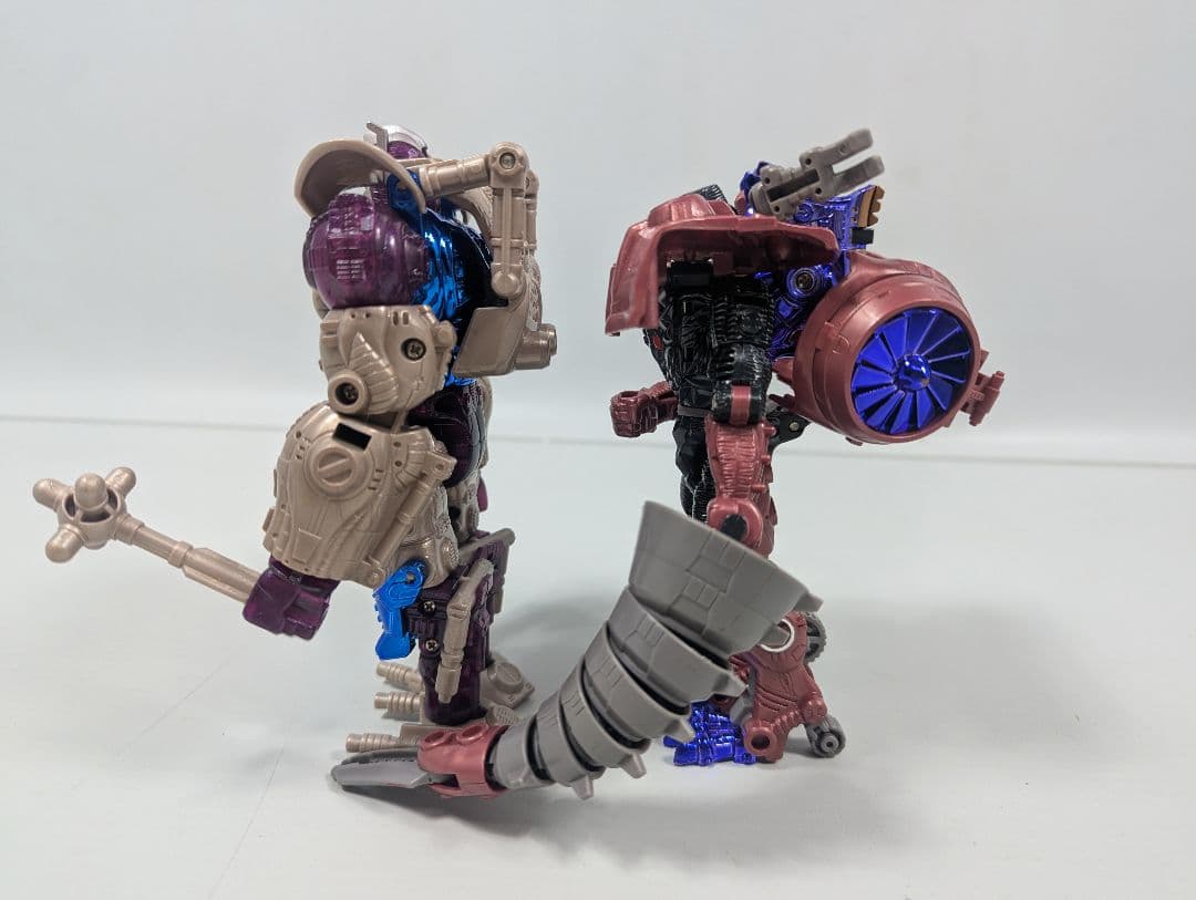 ■美品 2点 ビーストウォーズ メタルスコンボイ メガトロン■