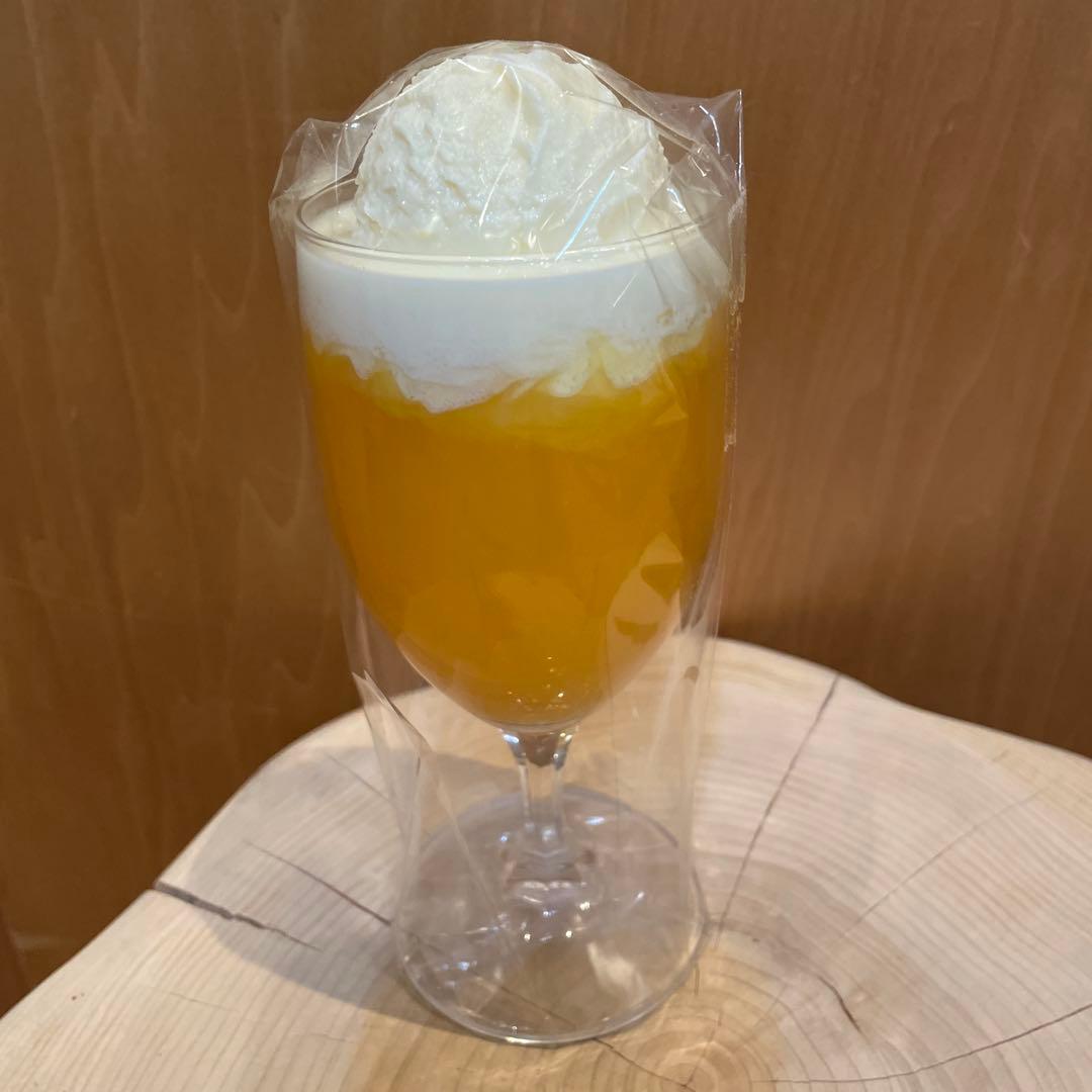 まいづる食品サンプル　オレンジフロート
