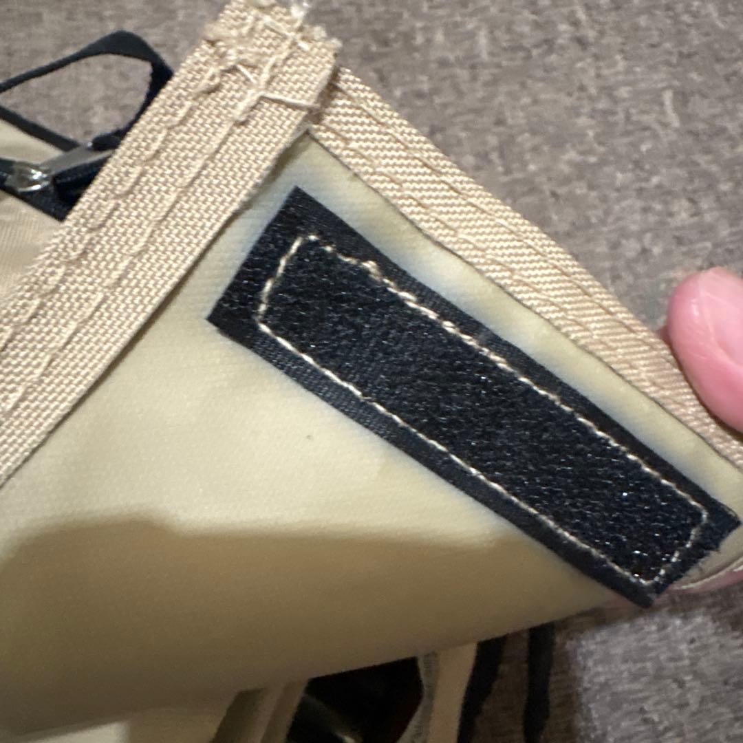 DOD ベージュ 収納バッグ ウサギロゴ