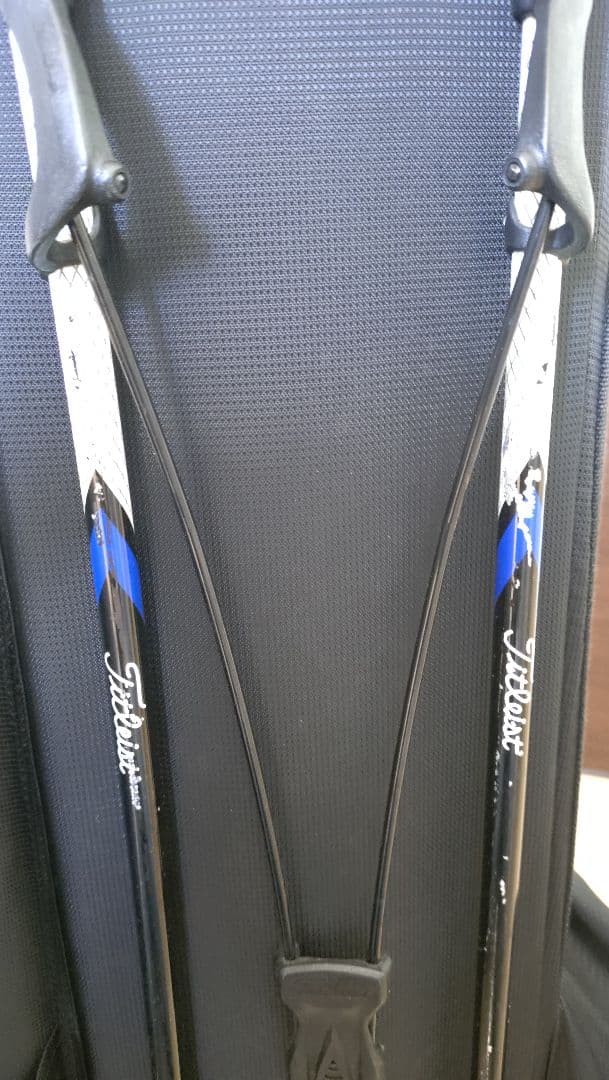 Titleist スタンドゴルフバッグ 黒/青