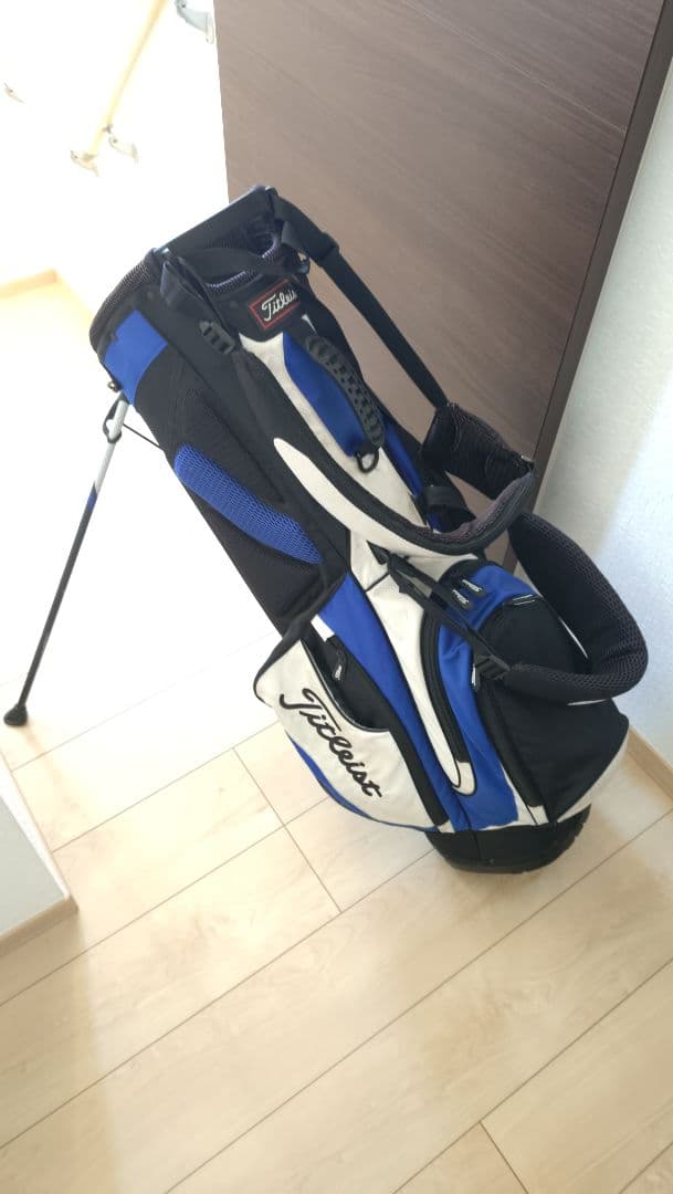 Titleist スタンドゴルフバッグ 黒/青