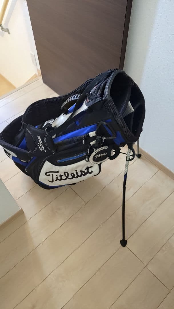 Titleist スタンドゴルフバッグ 黒/青