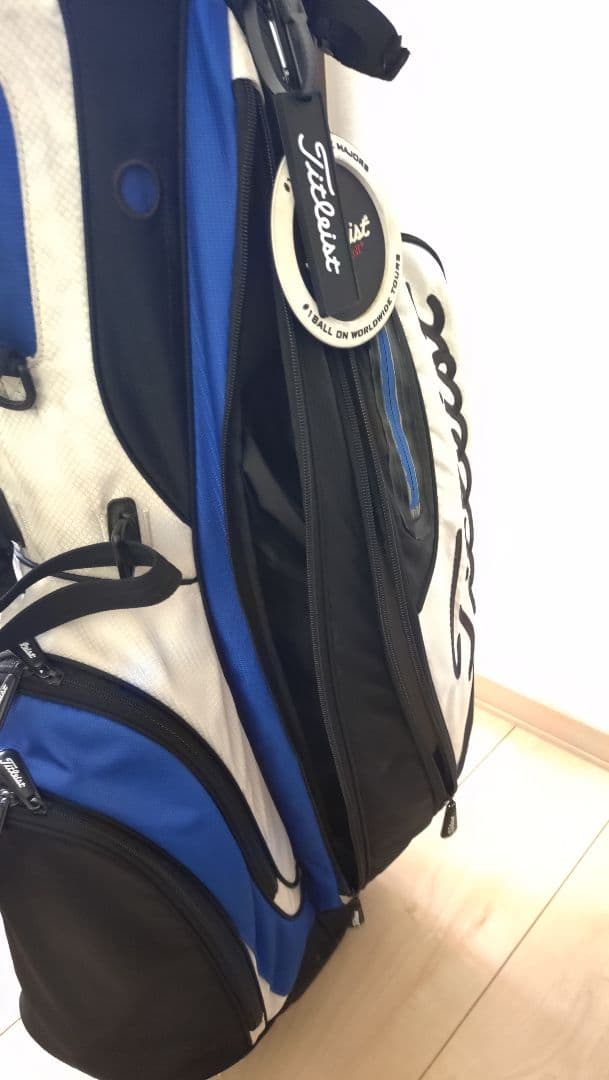 Titleist スタンドゴルフバッグ 黒/青