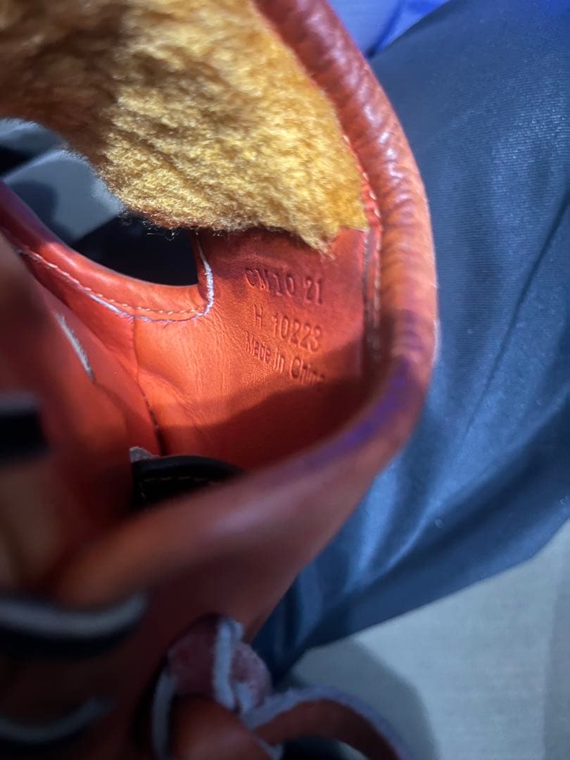 Mizuno Pro 硬式用　内野ＭＭ型　オレンジ