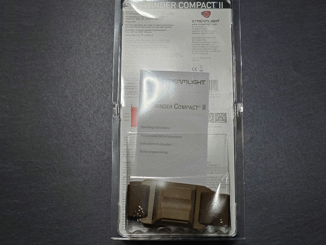 ライト・ランタン STREAMLIGHT SIDEWINDER COMPACT II
