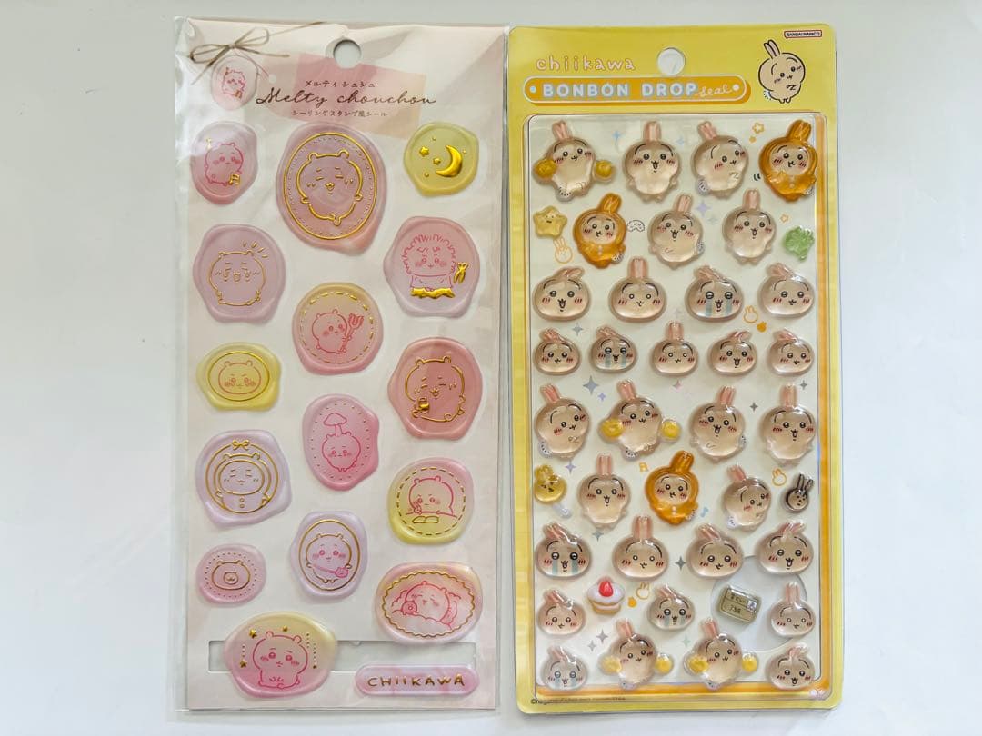 ちいかわシール ボンボンドロップ他 ハチワレうさぎ他 計9枚売り