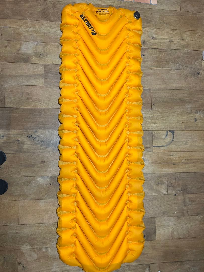 KLYMIT Insulated Static V Lite エアポンプおまけ