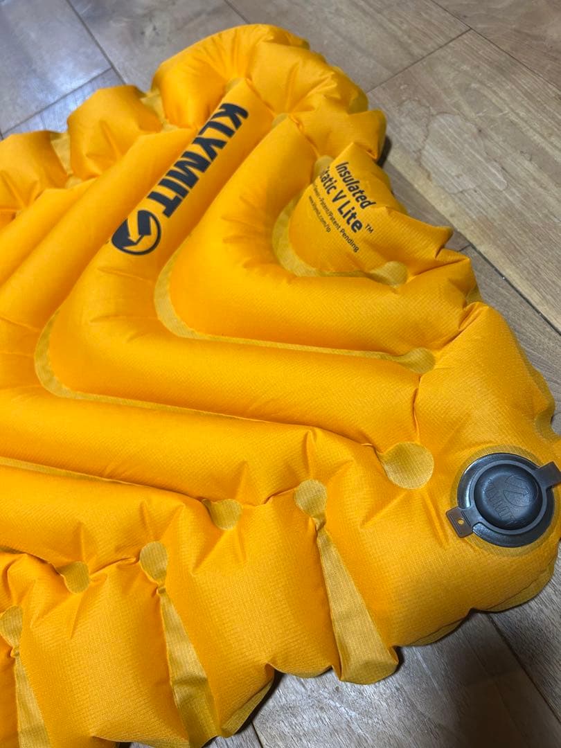 KLYMIT Insulated Static V Lite エアポンプおまけ