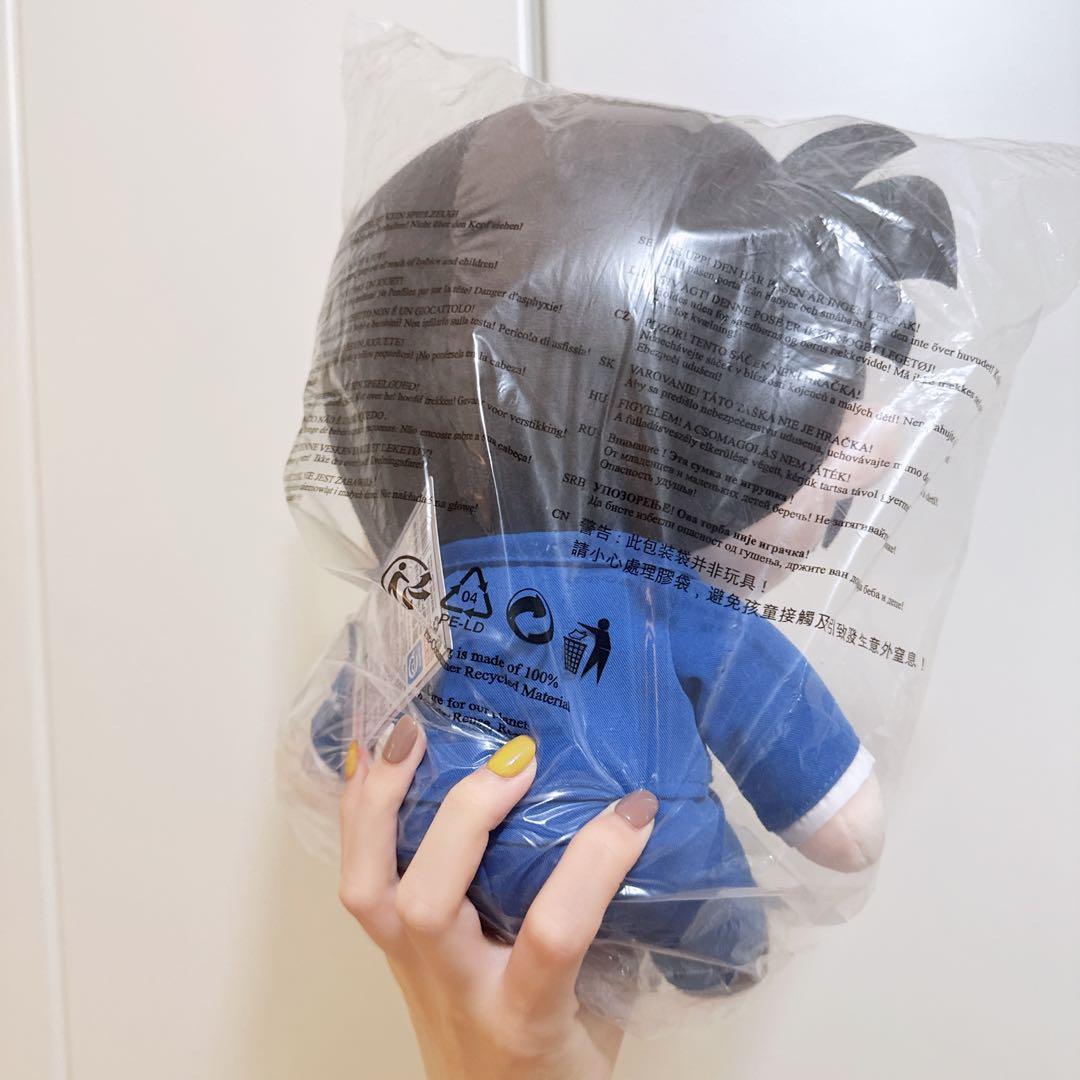 名探偵コナン　中国限定　popmart くじ　last one賞　新一ぬいぐるみ