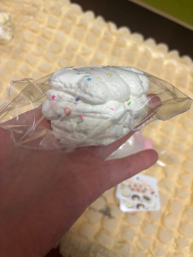 春日幼稚園　カラフルクリーム　クリーム巻き　ミニサイズ