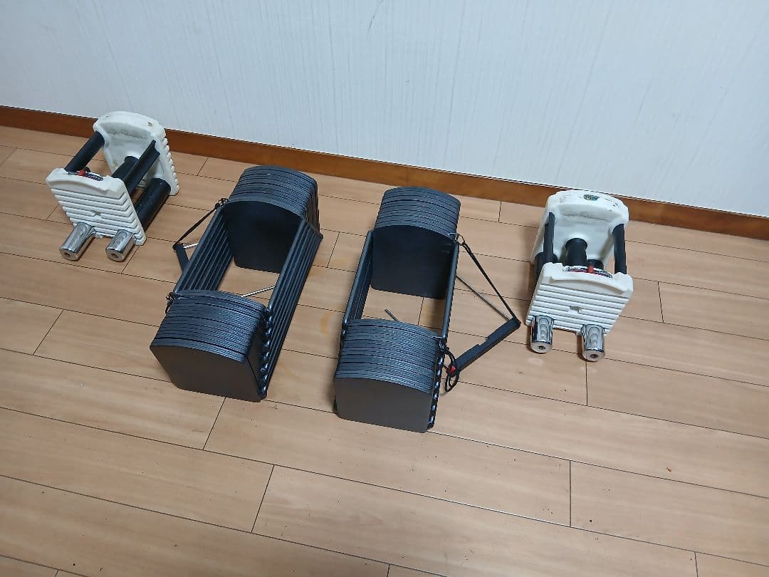 ①POWERBLOCK パワーブロック 可変式ダンベル 41Kg×1個