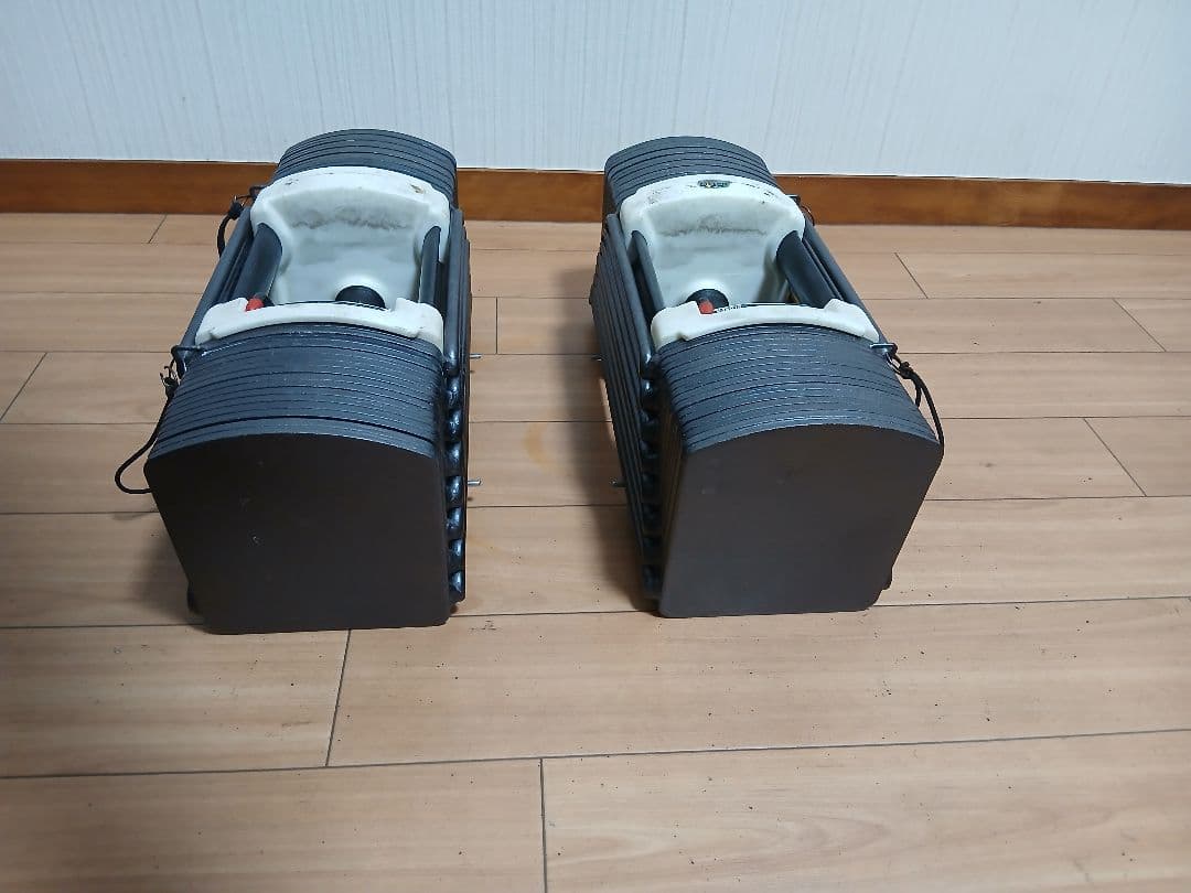 ①POWERBLOCK パワーブロック 可変式ダンベル 41Kg×1個