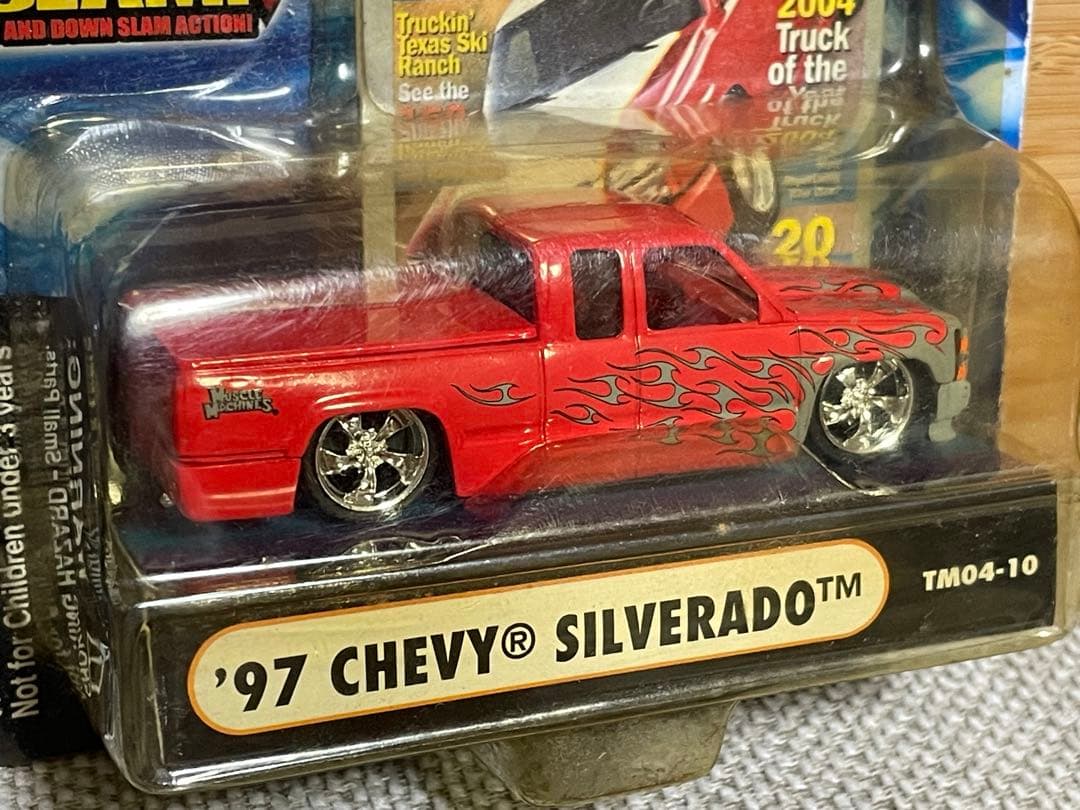 '97 シボレー C1500 マッスルマシーン トラッキン truckin 赤