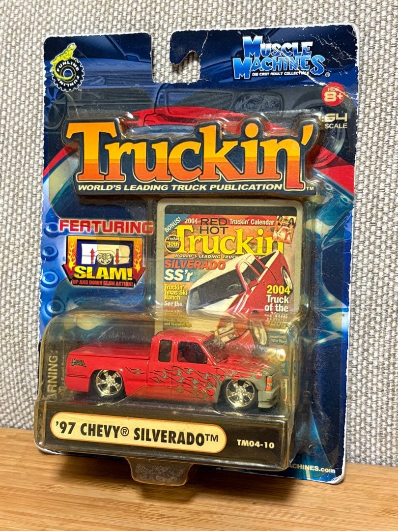 '97 シボレー C1500 マッスルマシーン トラッキン truckin 赤