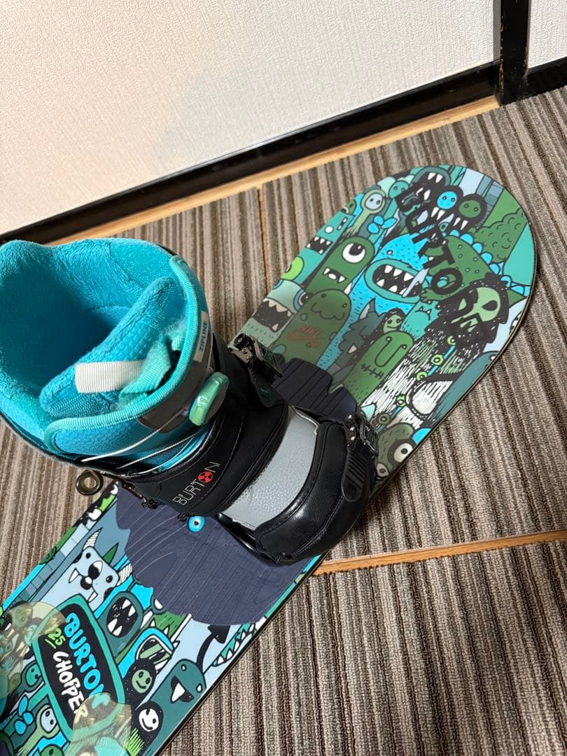 Burton Chopper 125スノーボード ビンディング　ブーツ23cm