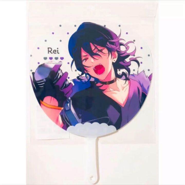 新品★あんスタ★UNDEAD【朔間零】フレフレスケルトンうちわ＆うちわカバー