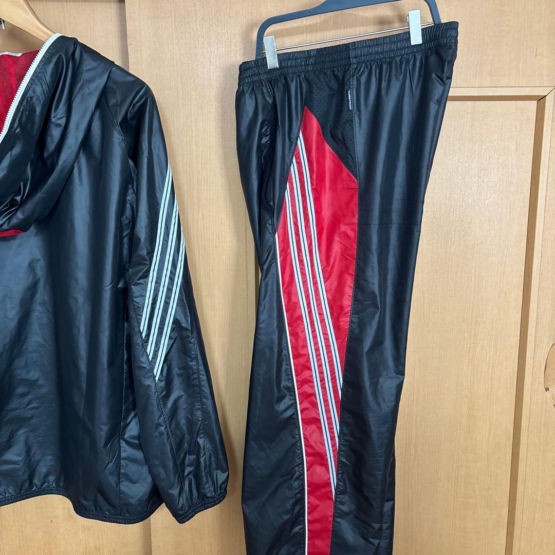 adidas professional ウインドブレーカー　セットアップ　O