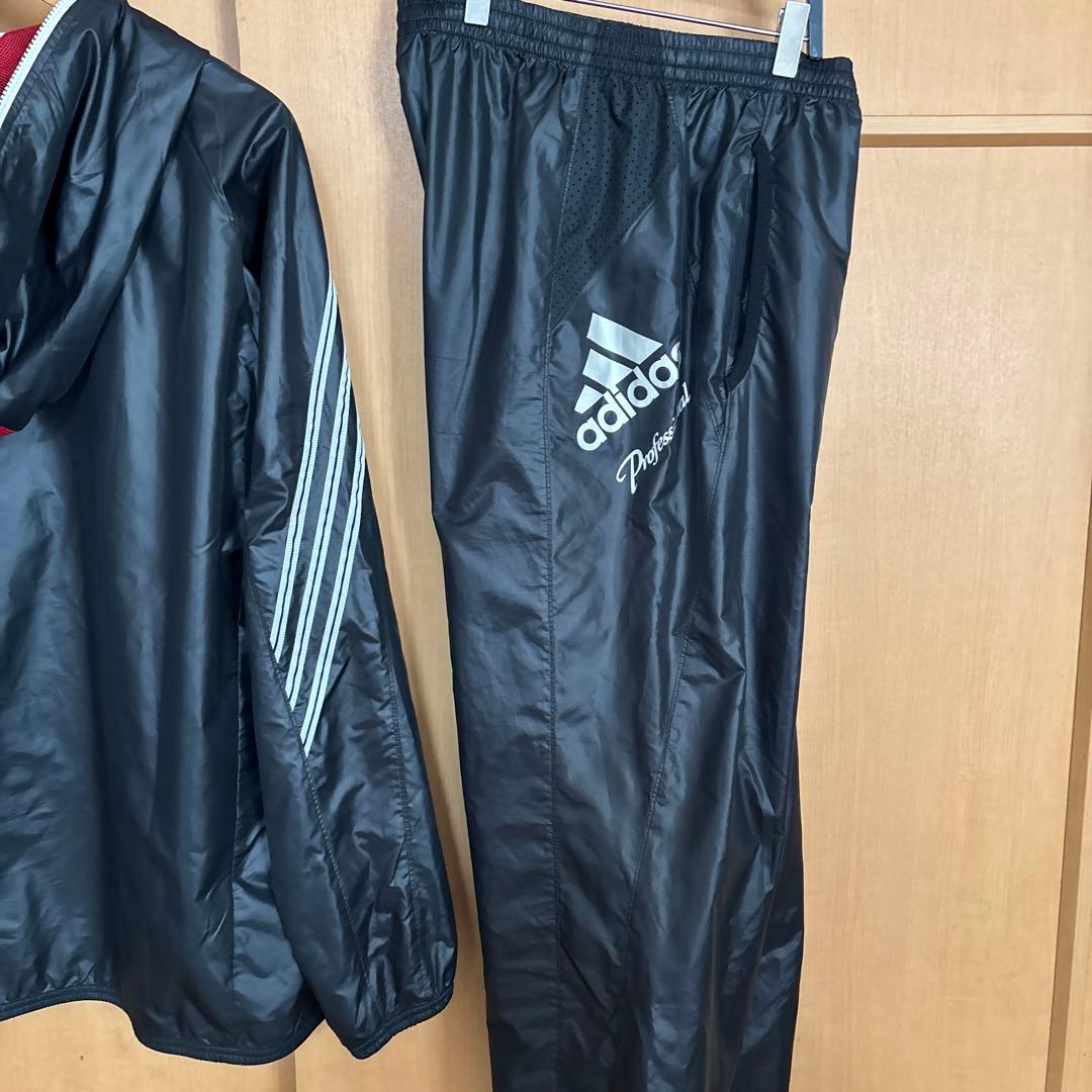 adidas professional ウインドブレーカー　セットアップ　O
