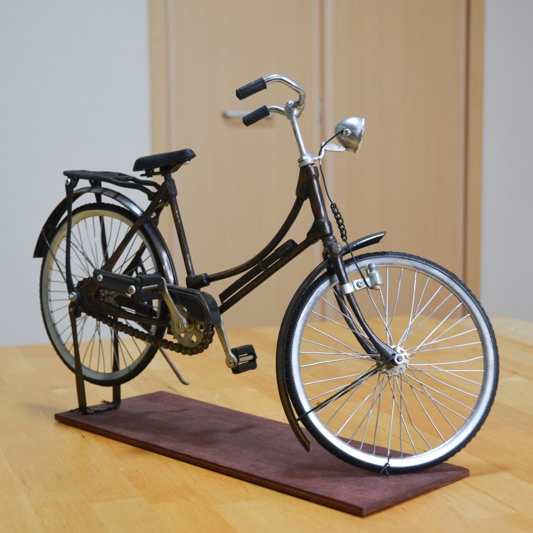 インテリア 金属製自転車 昭和レトロ アンティーク