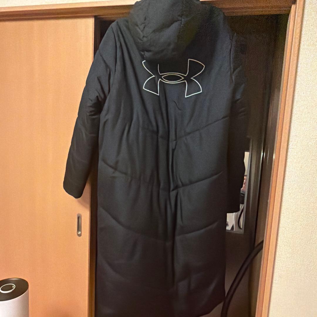Under Armour 黒 ベンチコートXXL