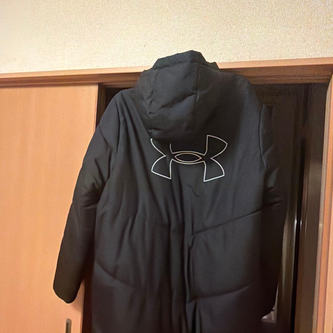 Under Armour 黒 ベンチコートXXL