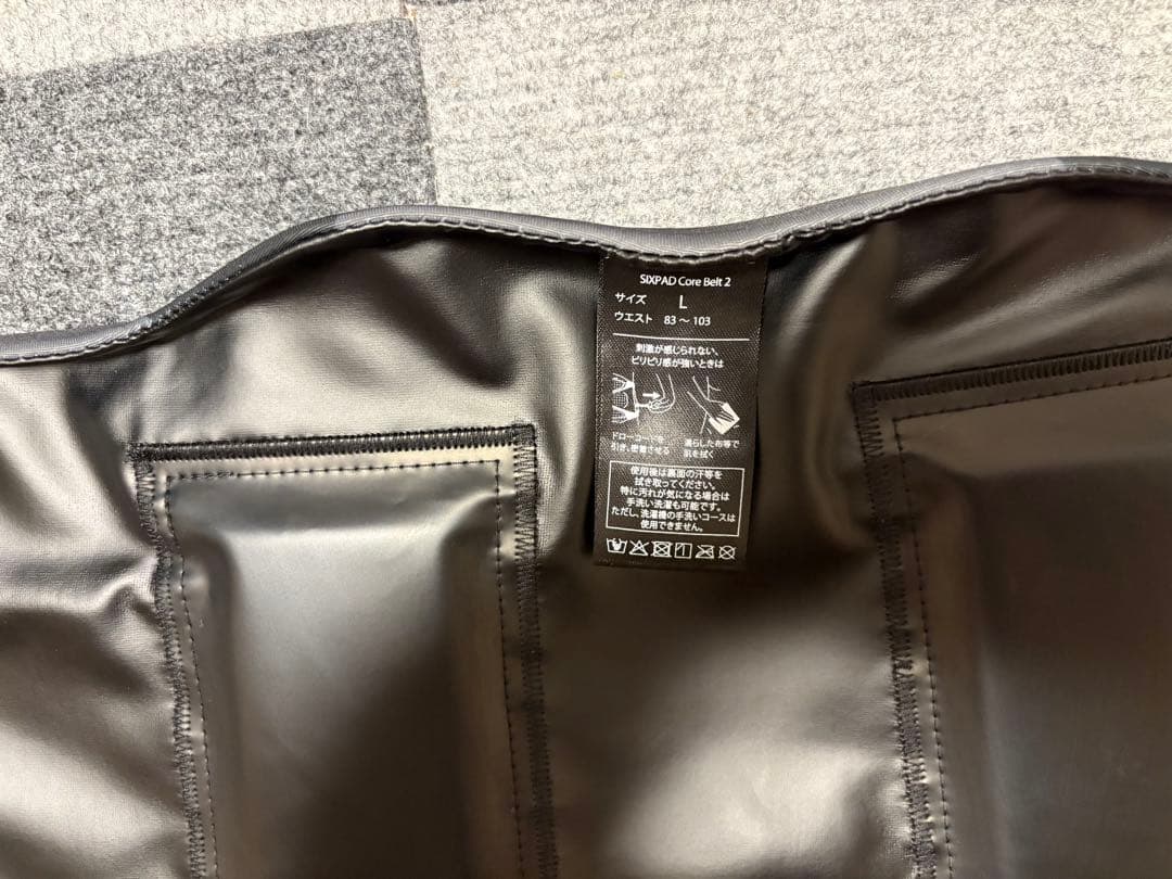 SIXPAD Core Belt 2 Lサイズ ブラック