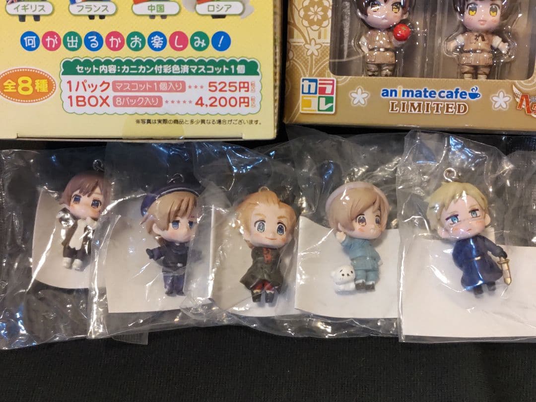 ヘタリア Axis Powers カラコレ フィギュア 北欧 BOX 未開封