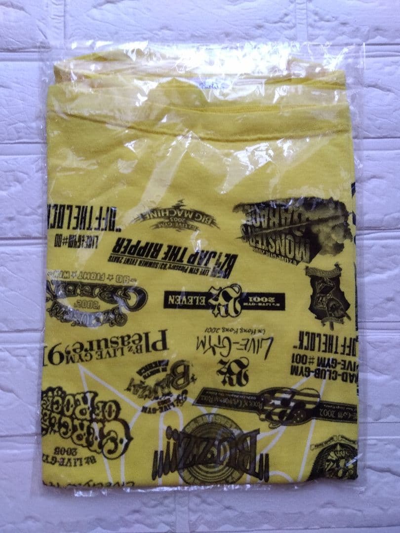 ★新品未開封★B'z 2008 GLORY DAYS 日産限定 Tシャツ M