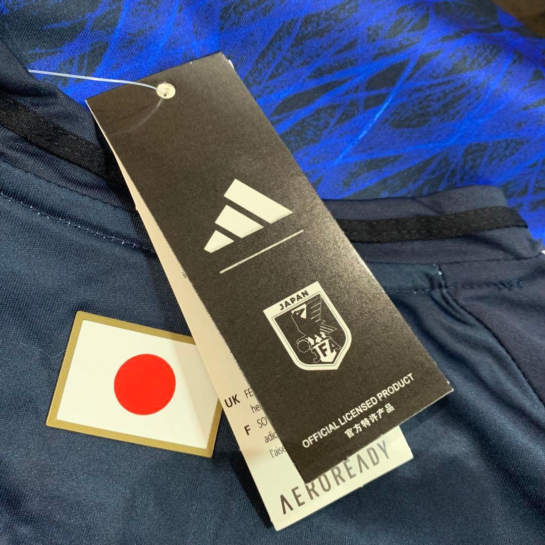サッカー日本代表　ユニフォーム　Y-3 フレイムパターン シャツ Ｌ　サポーター