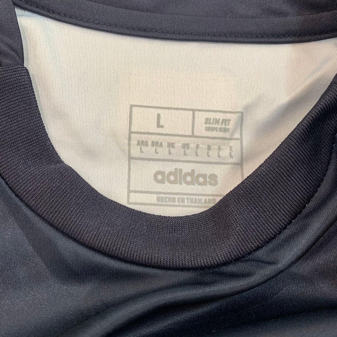 サッカー日本代表　ユニフォーム　Y-3 フレイムパターン シャツ Ｌ　サポーター