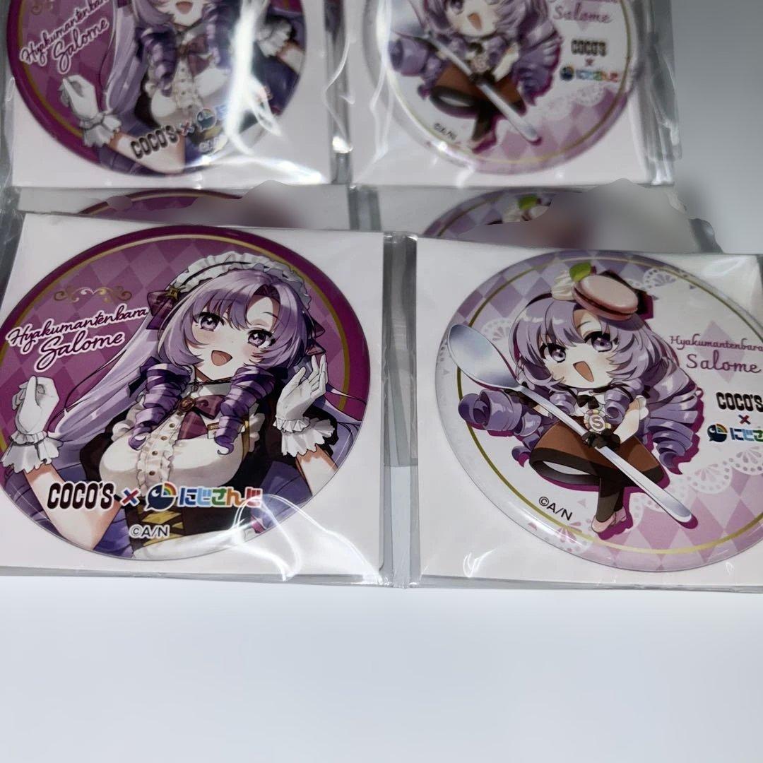 【新品未開封】にじさんじ×ココス コラボ 缶バッジ27点＆アクスタ4点