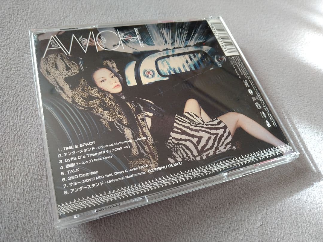 【直筆サイン入り】Awich 孔雀 タワレコ初回限定特典ポスター2017年 CD