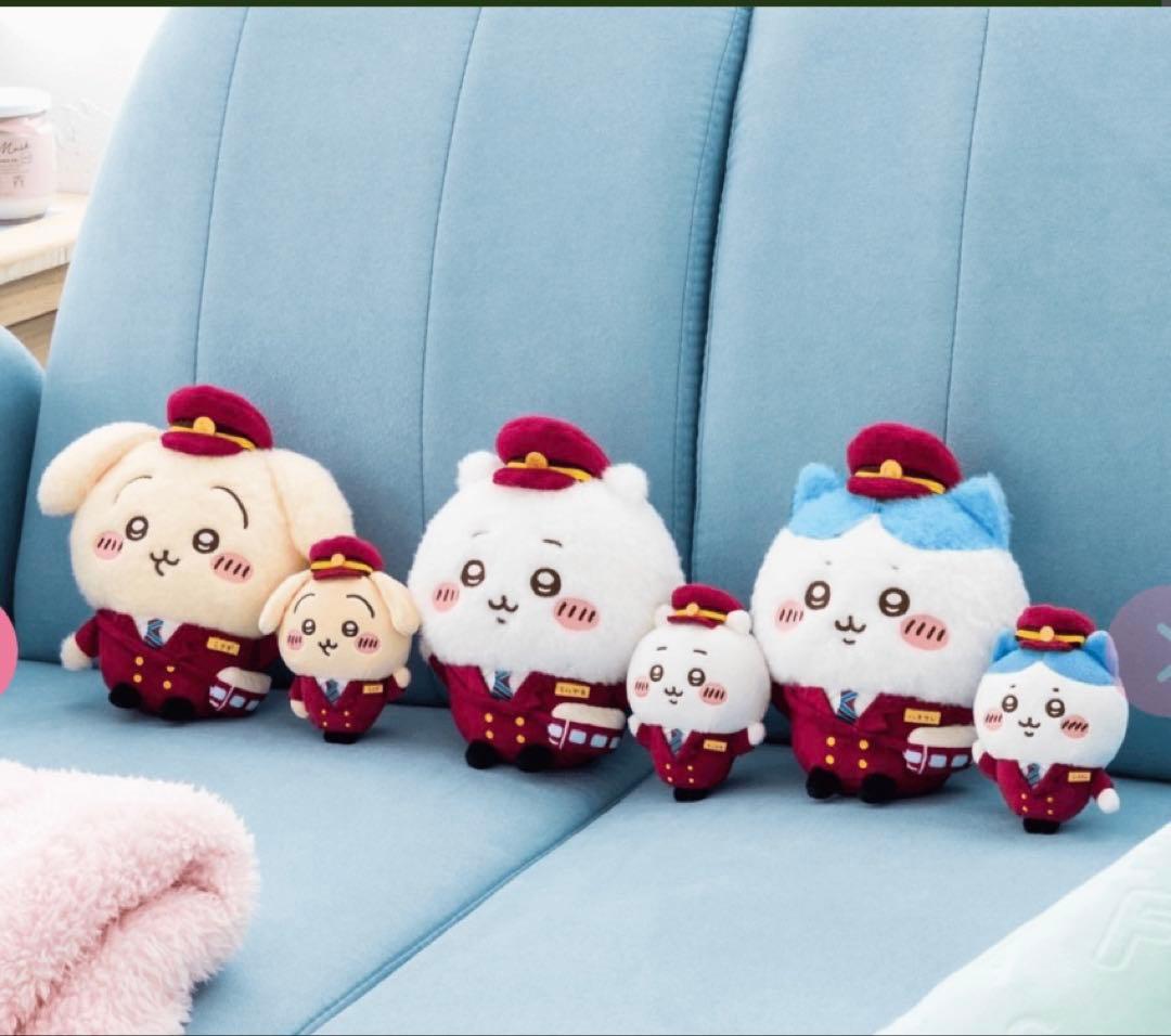 【新品未開封】ちいかわ　阪急電車　ほわほわぬいぐるみS
