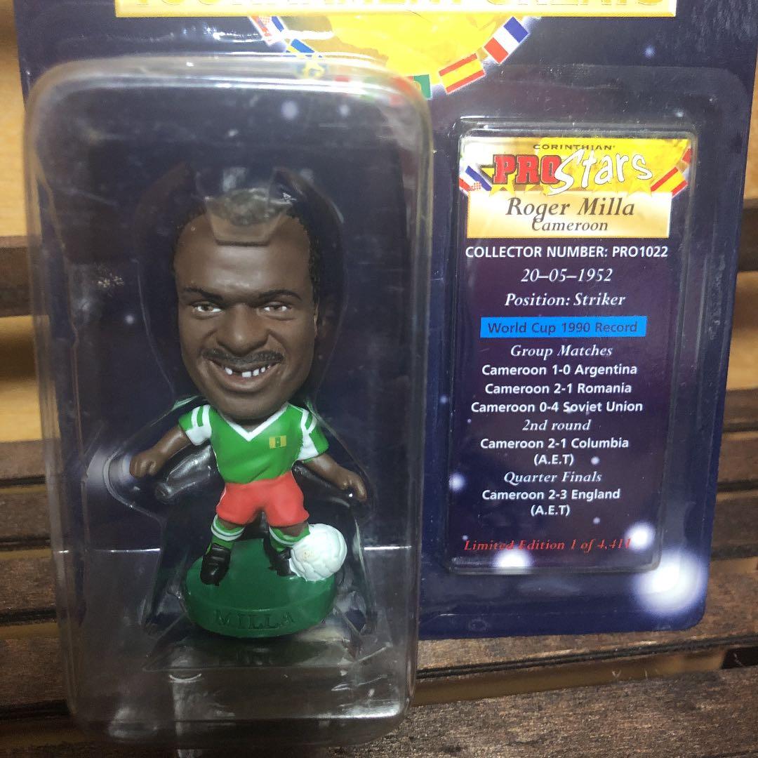 200★サッカー★roger milla★prostars★フィギュア