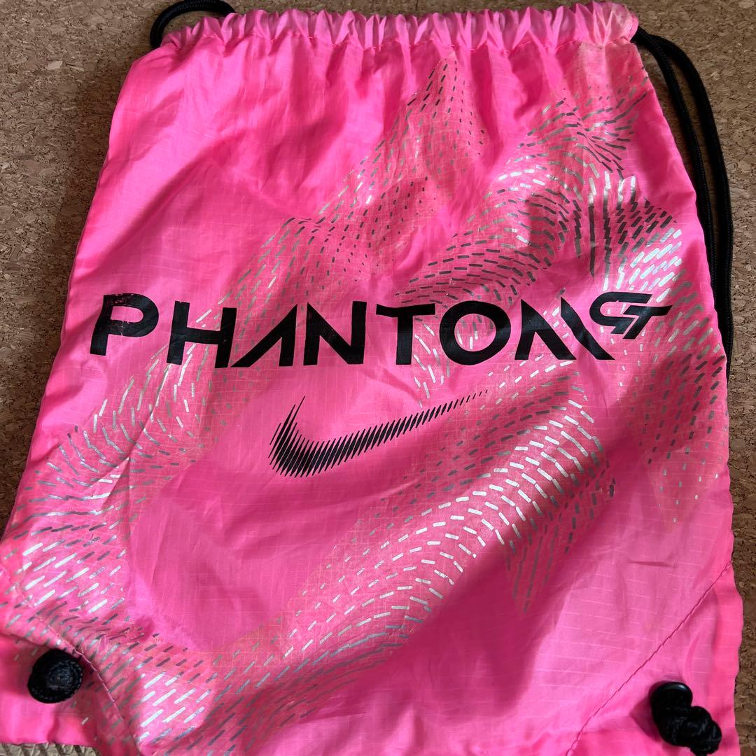 NIKE PHANTOM サッカーシューズ ブラック/ピンク26.5