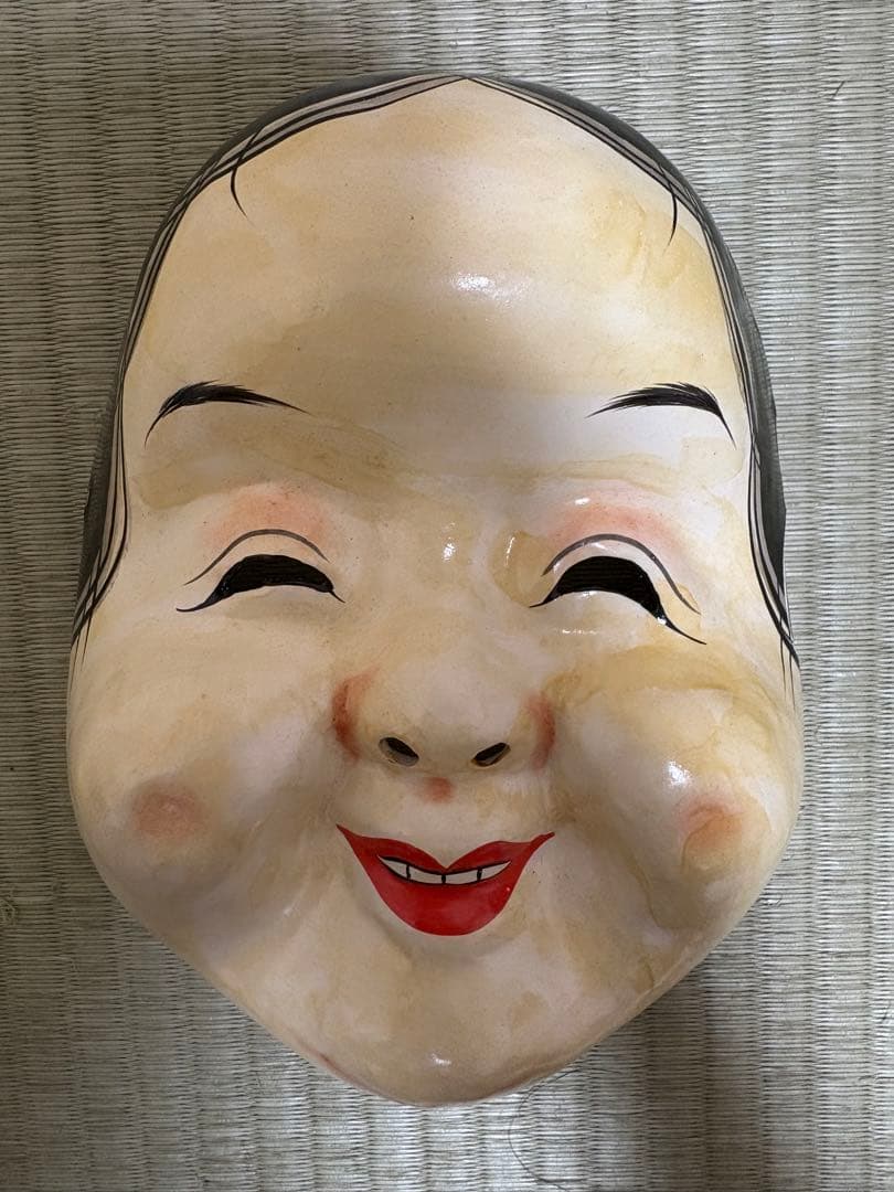 日本舞踊　くわえ面　3点セット