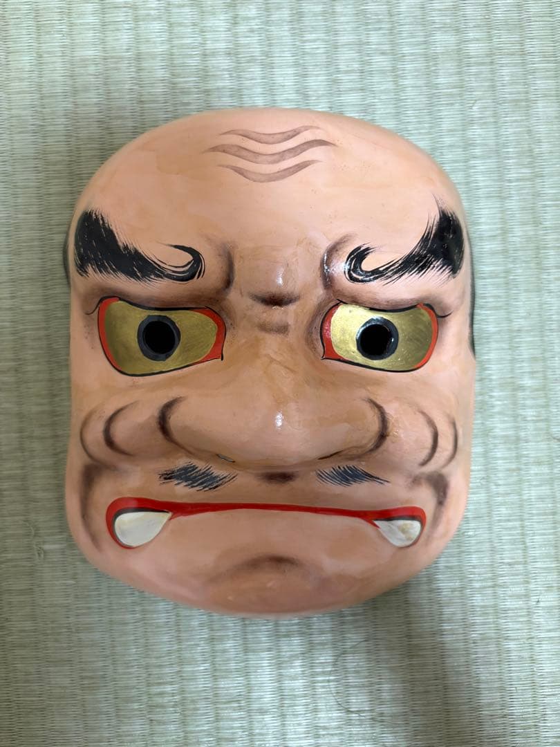 日本舞踊　くわえ面　3点セット
