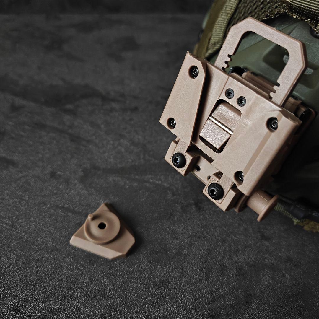 新品実物NIJ IIIA防弾ヘルメット Fast SFタイプ OD フルセットT