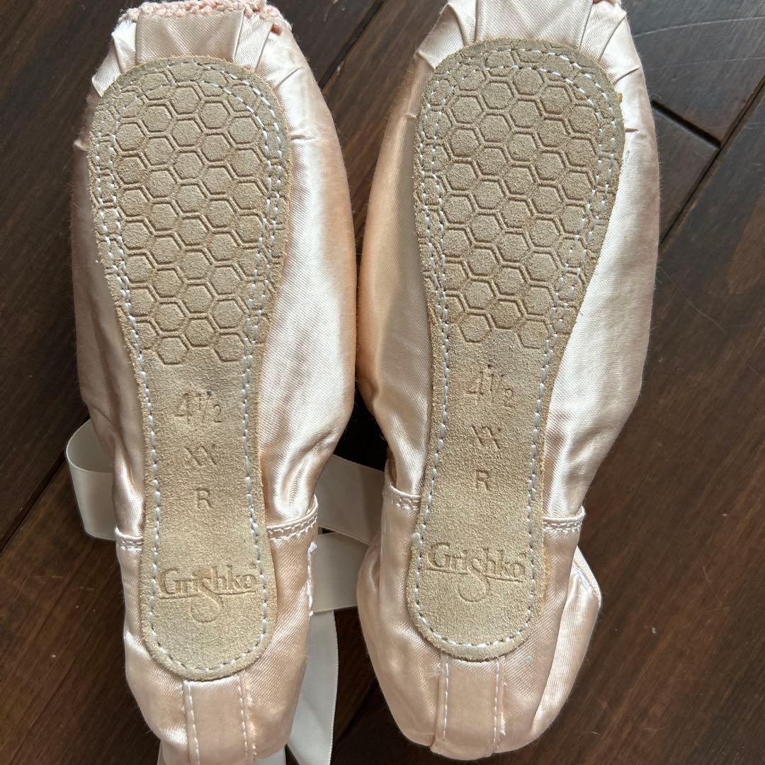 Grishko トゥシューズ 、stream pointe4.5 R ピンク