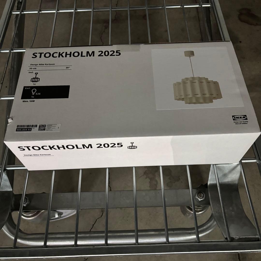 在庫一掃セール！ 新品未開封 イケア ストックホルム 2025 ペンダントランプ